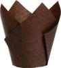 MUFFIN PAPER WRAPS LARGE 60X175MM BROWN 100 *SLEEVE* (10)