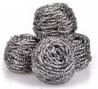 POT SCOURER STAINLESS STEEL COARSE 50G EA