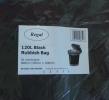 RUBBISH BIN LINERS 120L 900MM x 1330MM 25 PER