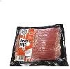 BACON STREAKY RAW 1KG 3 FAT PIGS FROZEN