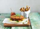 HAMBURGER VEGETARIAN PATTIES 36'S LEADER 110G