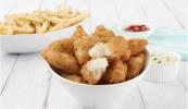 FISH BITES DUSTED POLLOCK (40 PCE) SHORE MARINER 1KG FROZEN